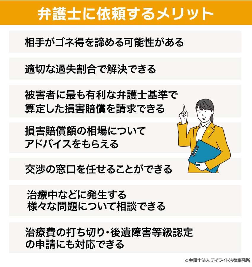 弁護士に依頼するメリット