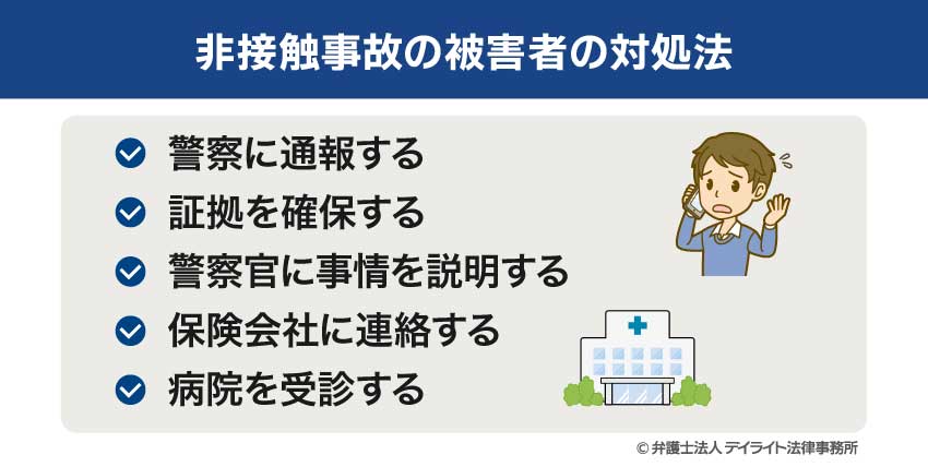 被接触事故の被害者の対処法