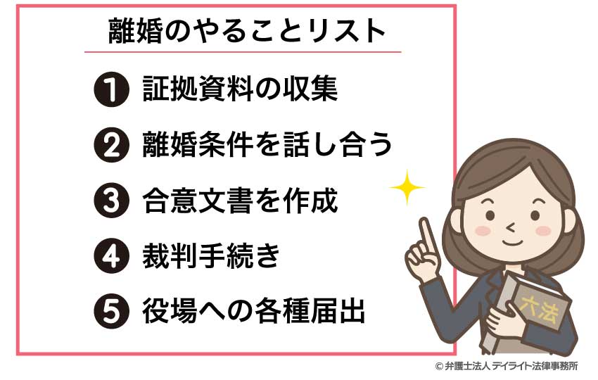 離婚を決めたらする事とは 後悔しないためのポイント 弁護士解説